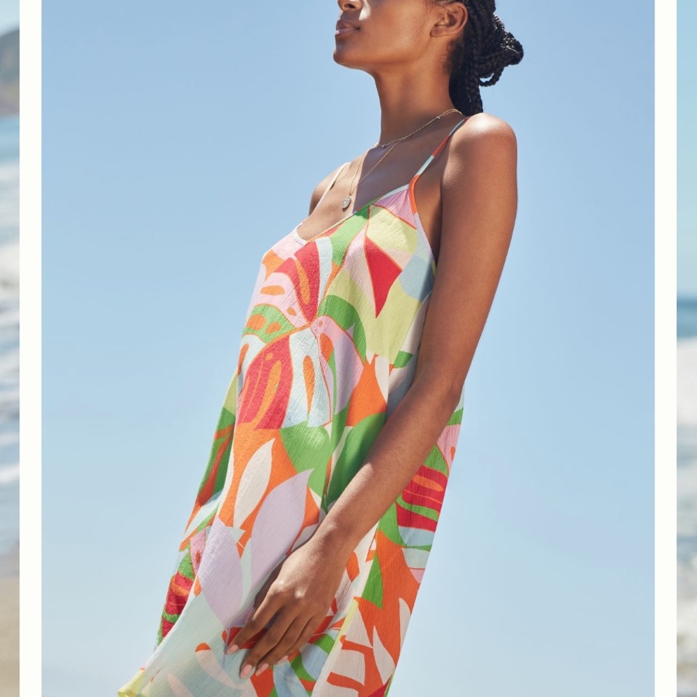 Anthropologie - Sanctuary V-Neck Mini Dress Swim Coverup NWT